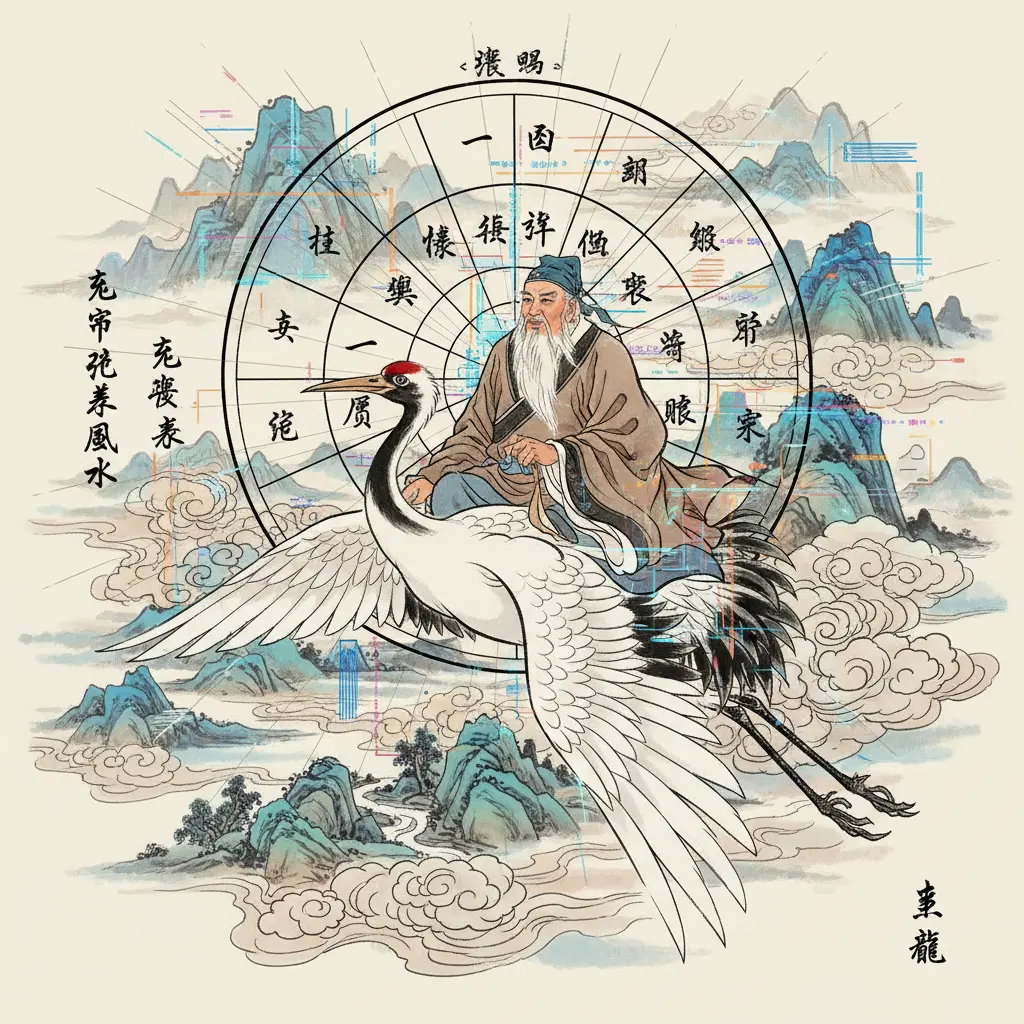 玄空飛星風水 - 白鶴鳴