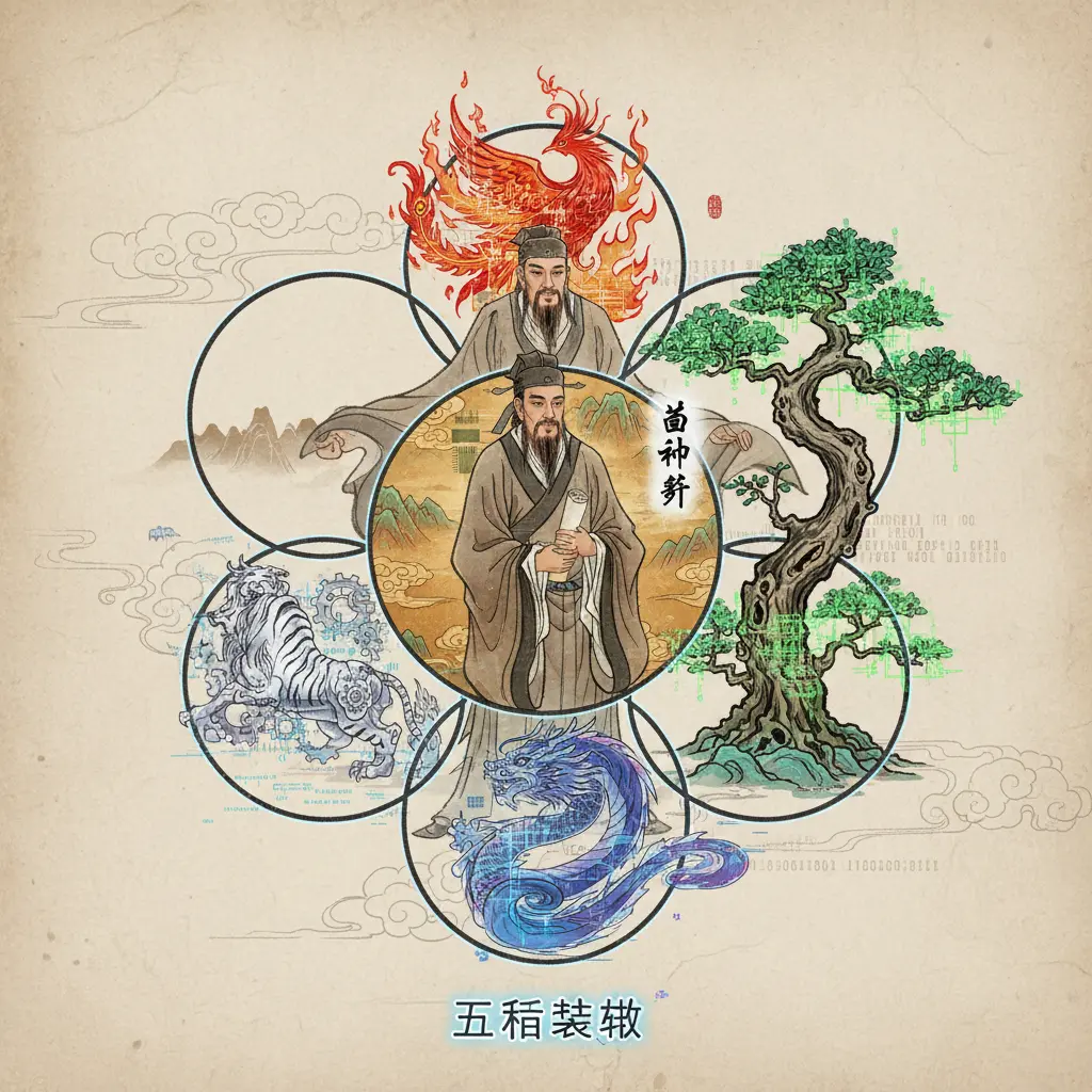 五行結構 - 董仲舒