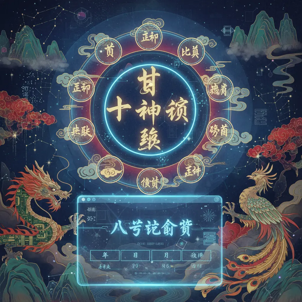八字計算器 - 十神理論