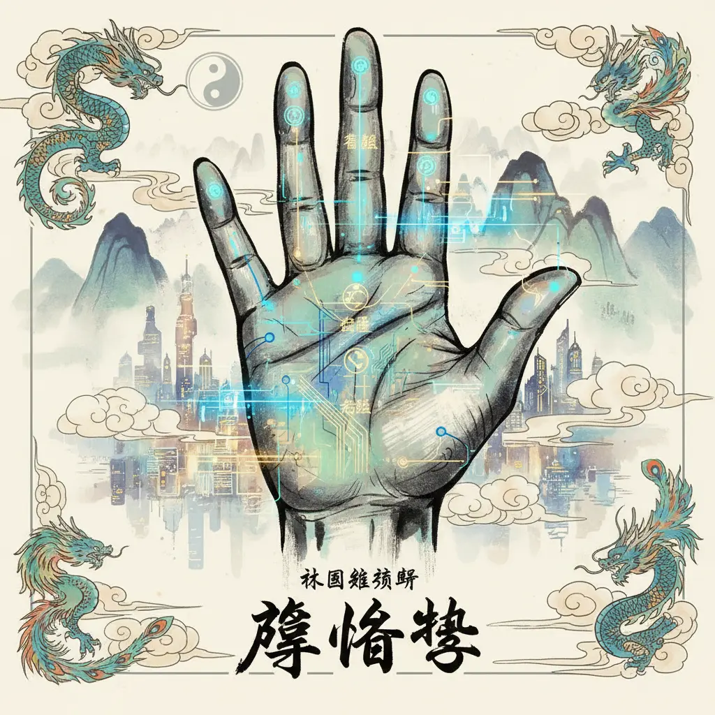 林國雄師傅 - 掌相學