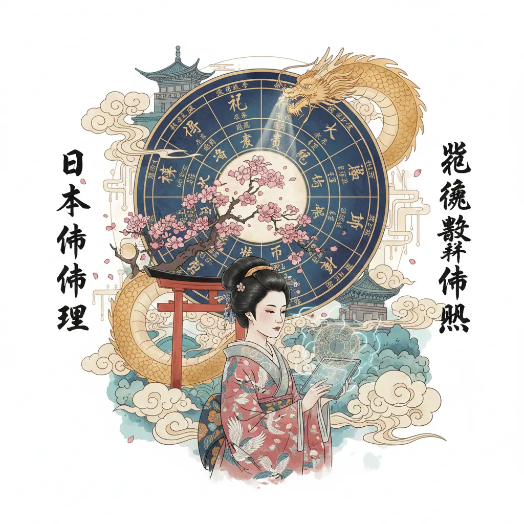 紫微鬥數排命盤 - 日本命理