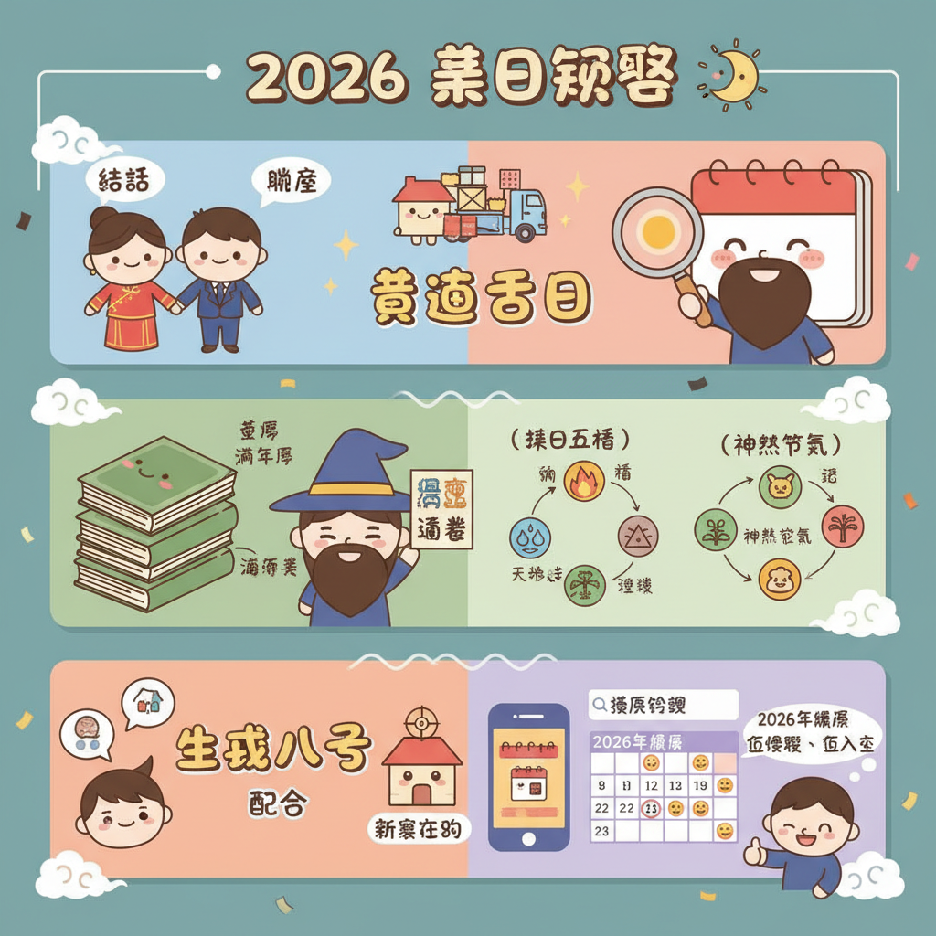 陰陽五行通書風水八字農曆風水師命理擇日萬年曆結婚紫微命盤沖煞生肖開業吉日八字合婚吉時查詢嫁娶生辰八字每日宜忌命理諮詢黃道吉日