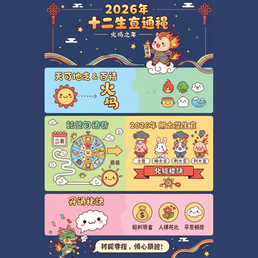 十二生肖玄學農曆生肖犯太歲農民曆曆法五行立春風水六沖干支紀年害太歲攝太歲五行屬性生肖運勢本命年犯太歲破太歲生肖相剋