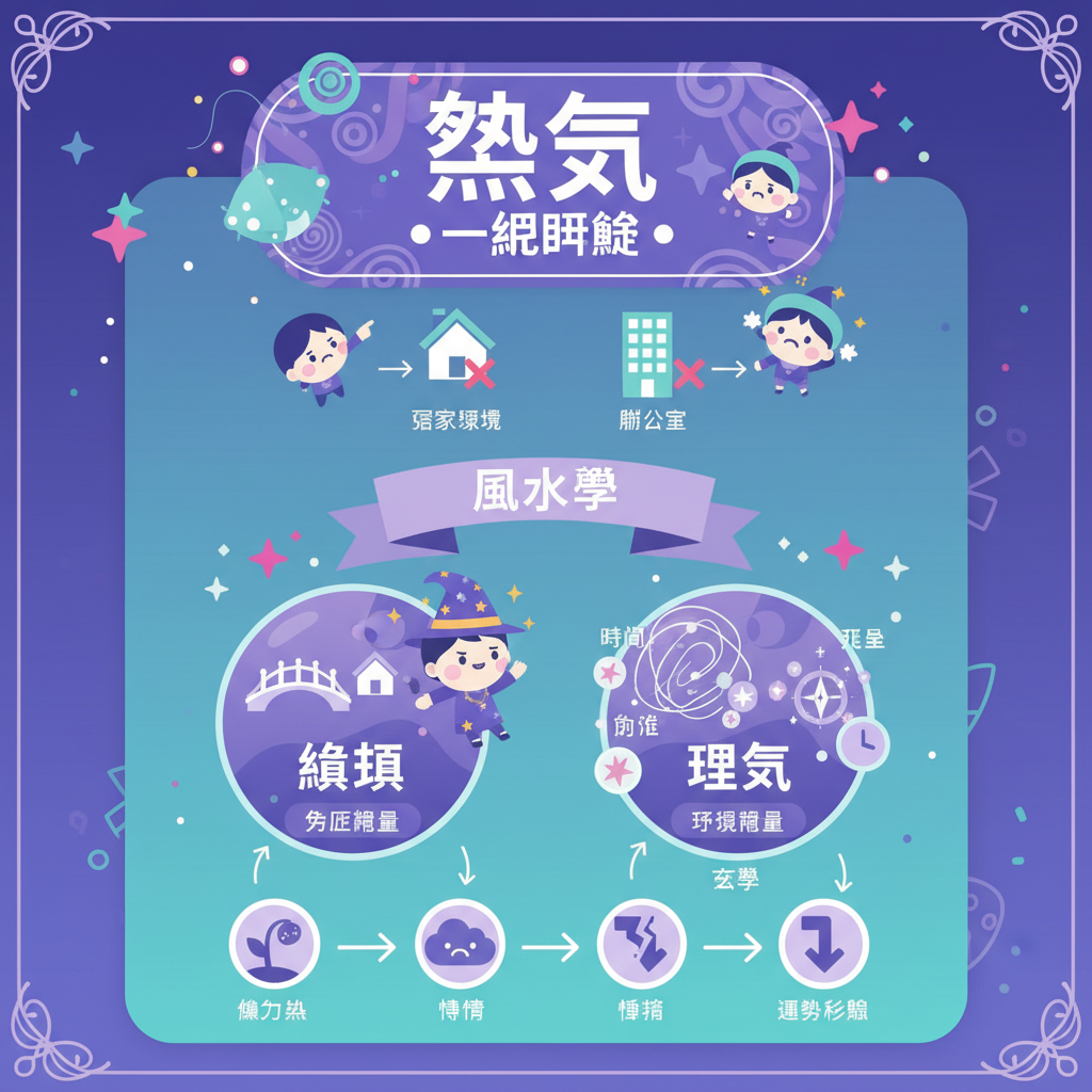 巒頭負面能量面相學邪氣居家環境煞氣陰陽風水學飛星命理學室內形勢風水佈局陰陽調和災禍之氣改運方法風水化解趨吉避兇煞氣化解化解方法運勢影響