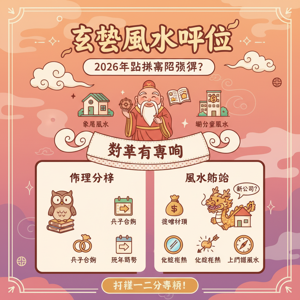 玄學家五行術數八字商業風水玄學風水師奇門遁甲擇日改名八字批命風水師收費上門睇風水改名風水調整流年運程風水諮詢線上風水諮詢風水改運化解煞氣