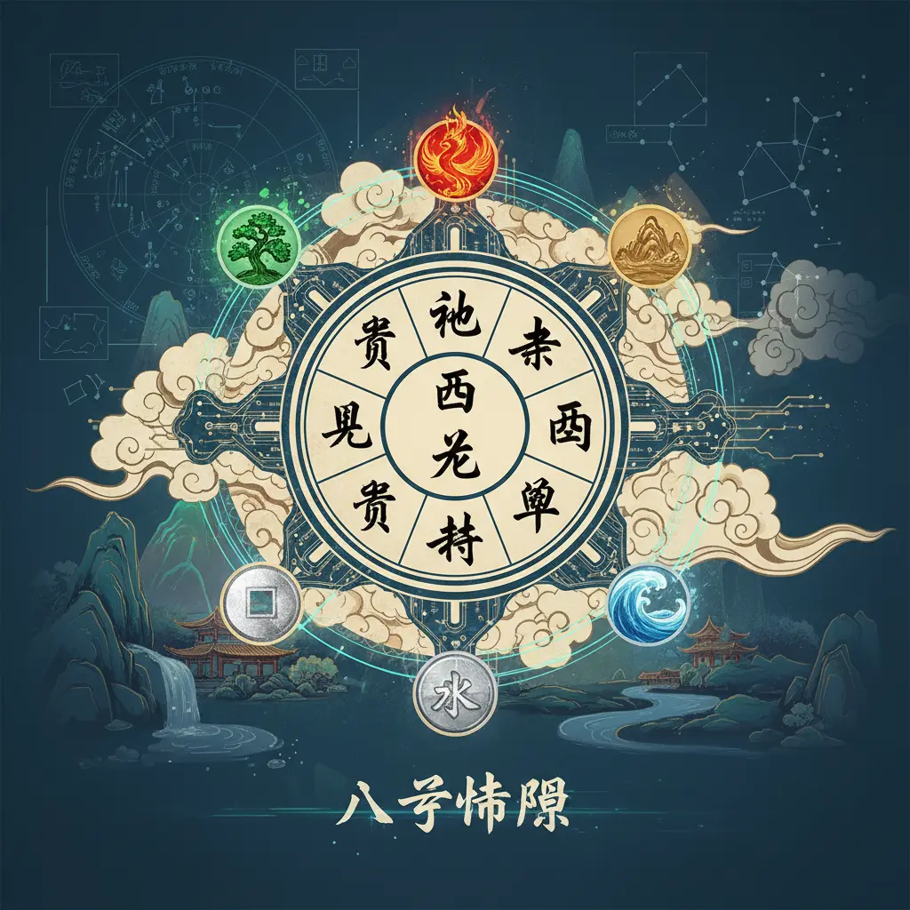 8字命盤 - 八字命盤