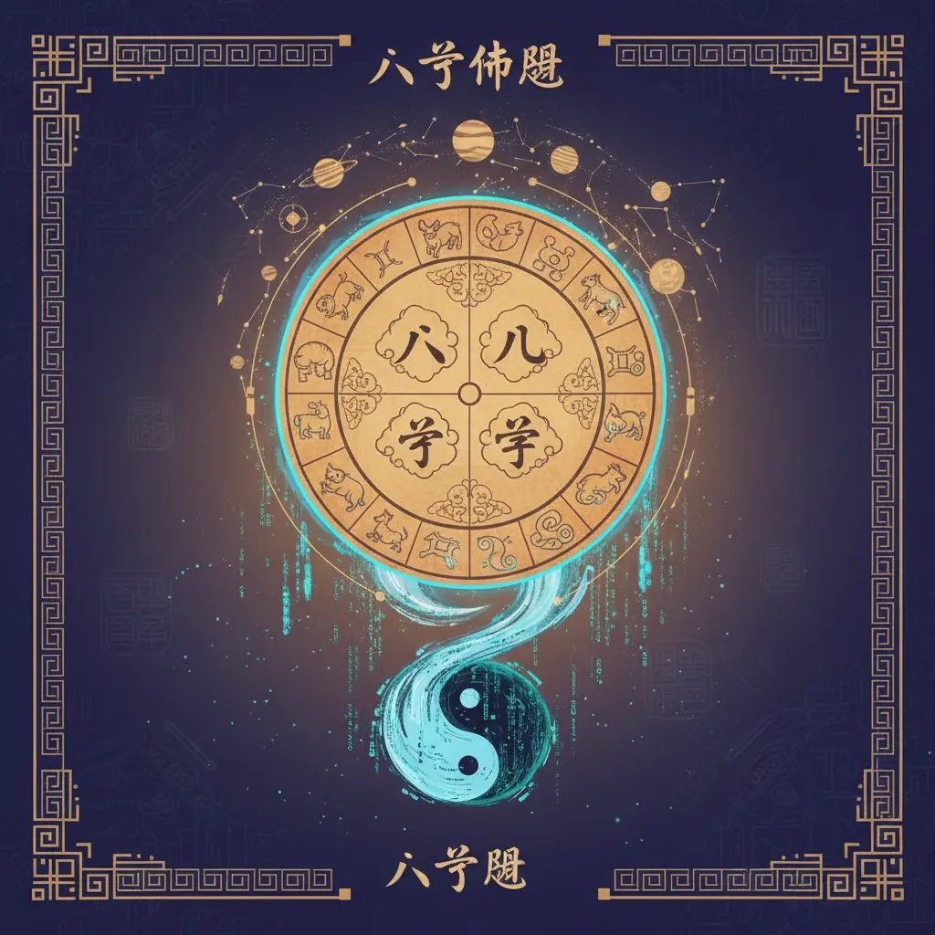 八字盤 - 八字命盤