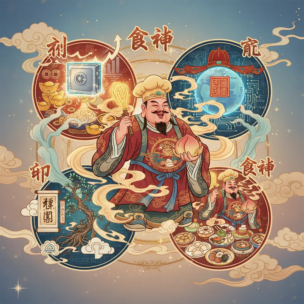 財官印食 - 食神