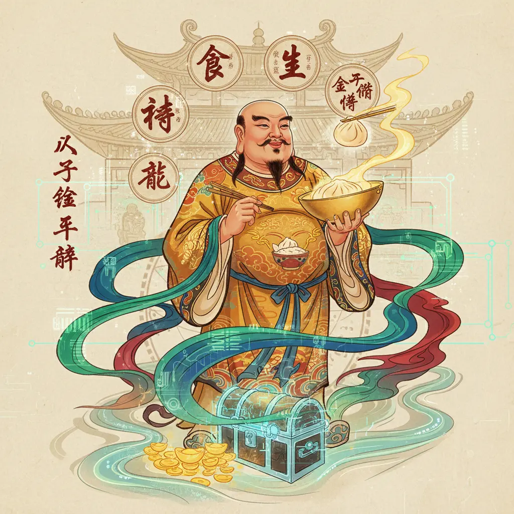 八字金玉賦 - 食神