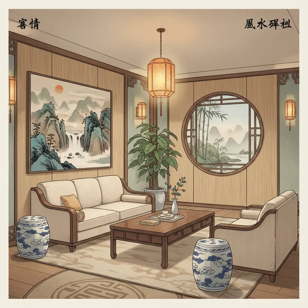 風水規劃 - 客廳