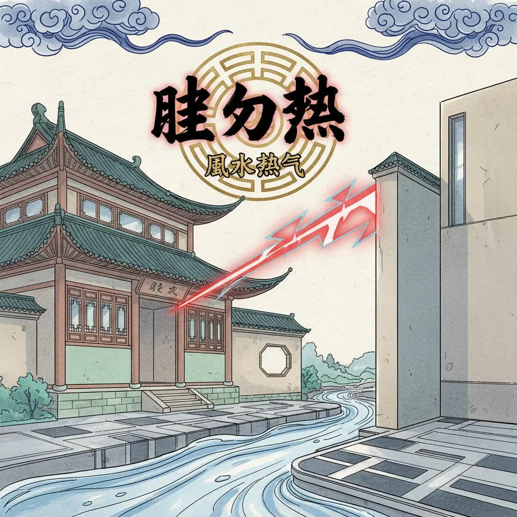 風水煞氣 - 壁刀煞