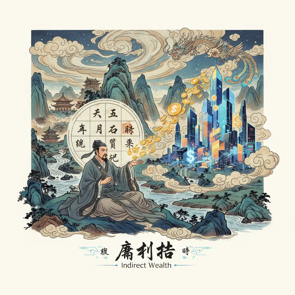 fate 八字 - 偏財格