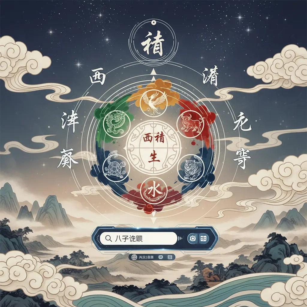 八字查詢 - 五行