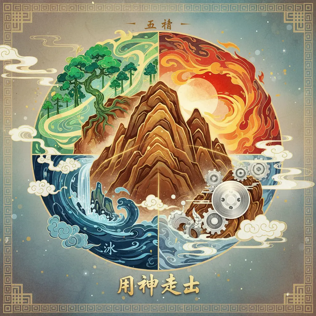 用神是土 - 五行