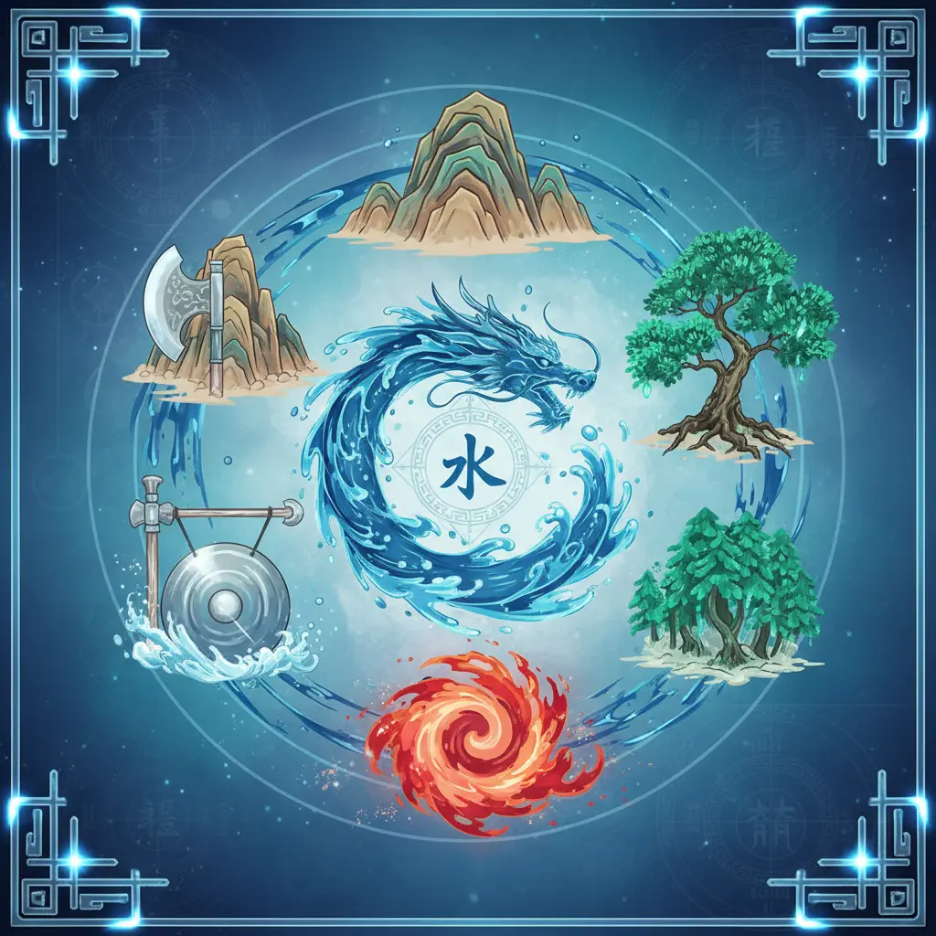 用神是水 - 五行