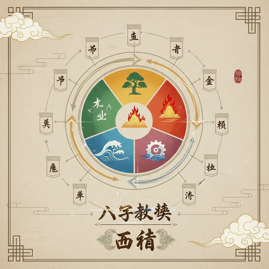 八字教學 - 五行
