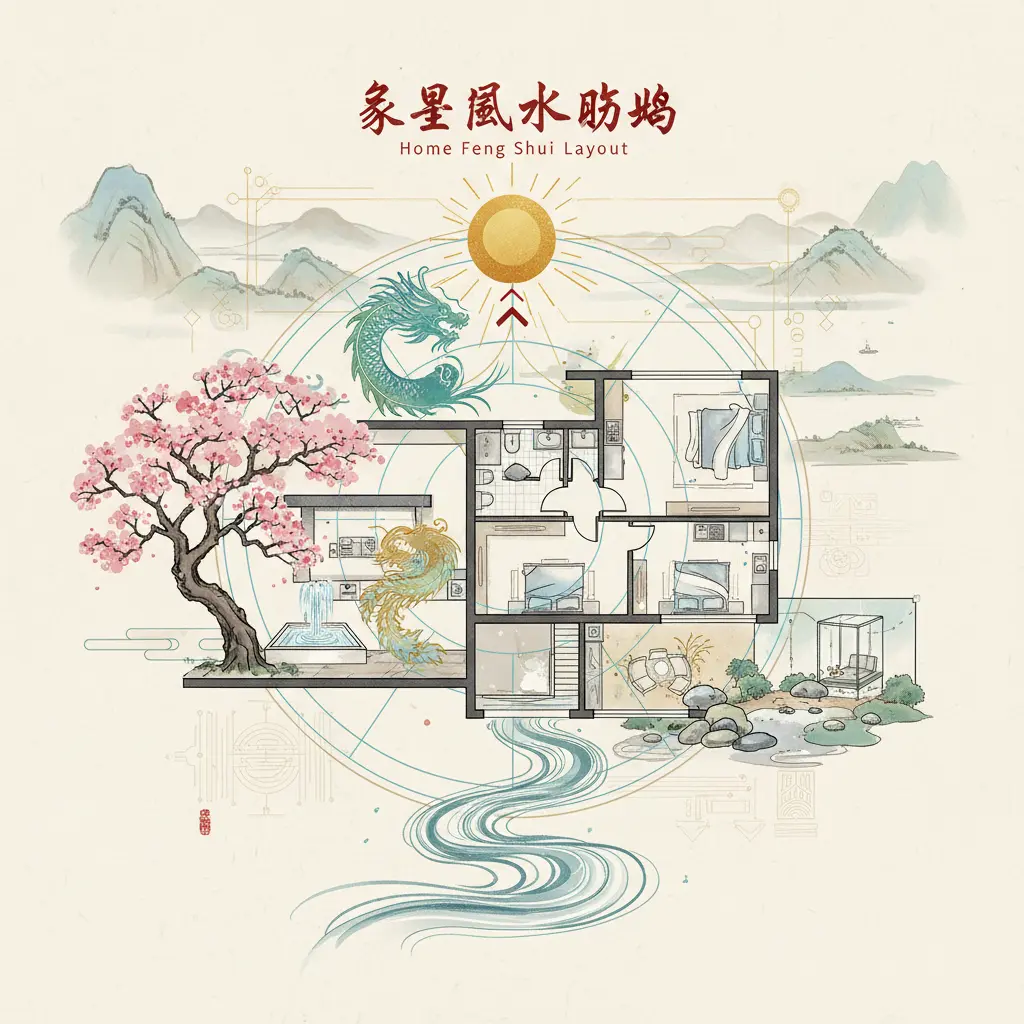 家居風水佈局 - 家居風水