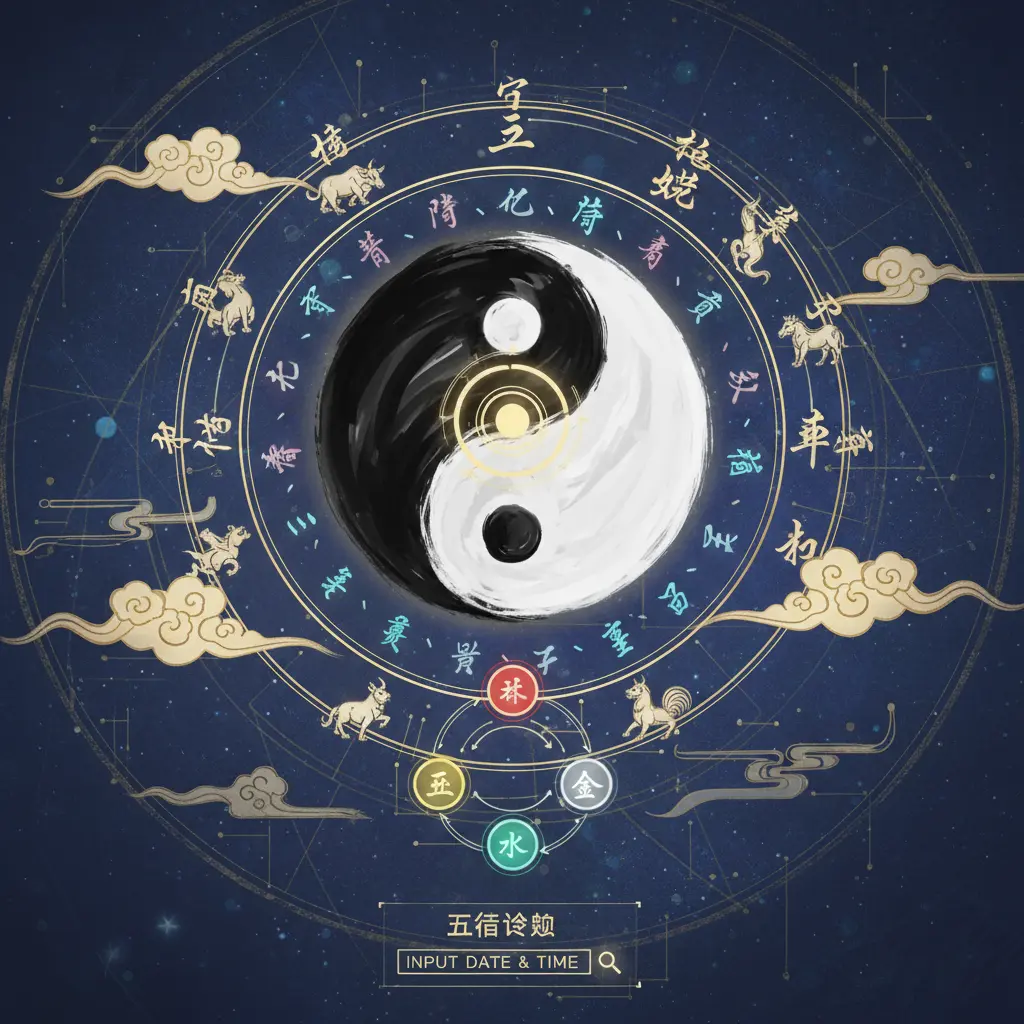 五行查詢 - 天干地支