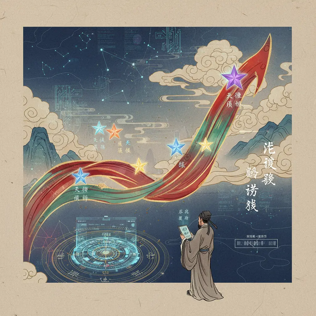 運勢曲線 - 紫微鬥數