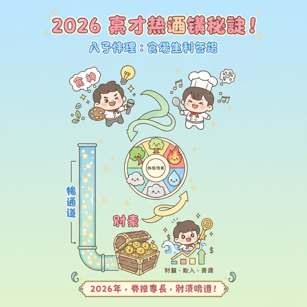 食神日主命理學傷官五行天干八字命理地支占卜運勢八字分析職業取象命理諮詢正財八字排盤財運預測五行平衡食傷生財命格解析大運流年