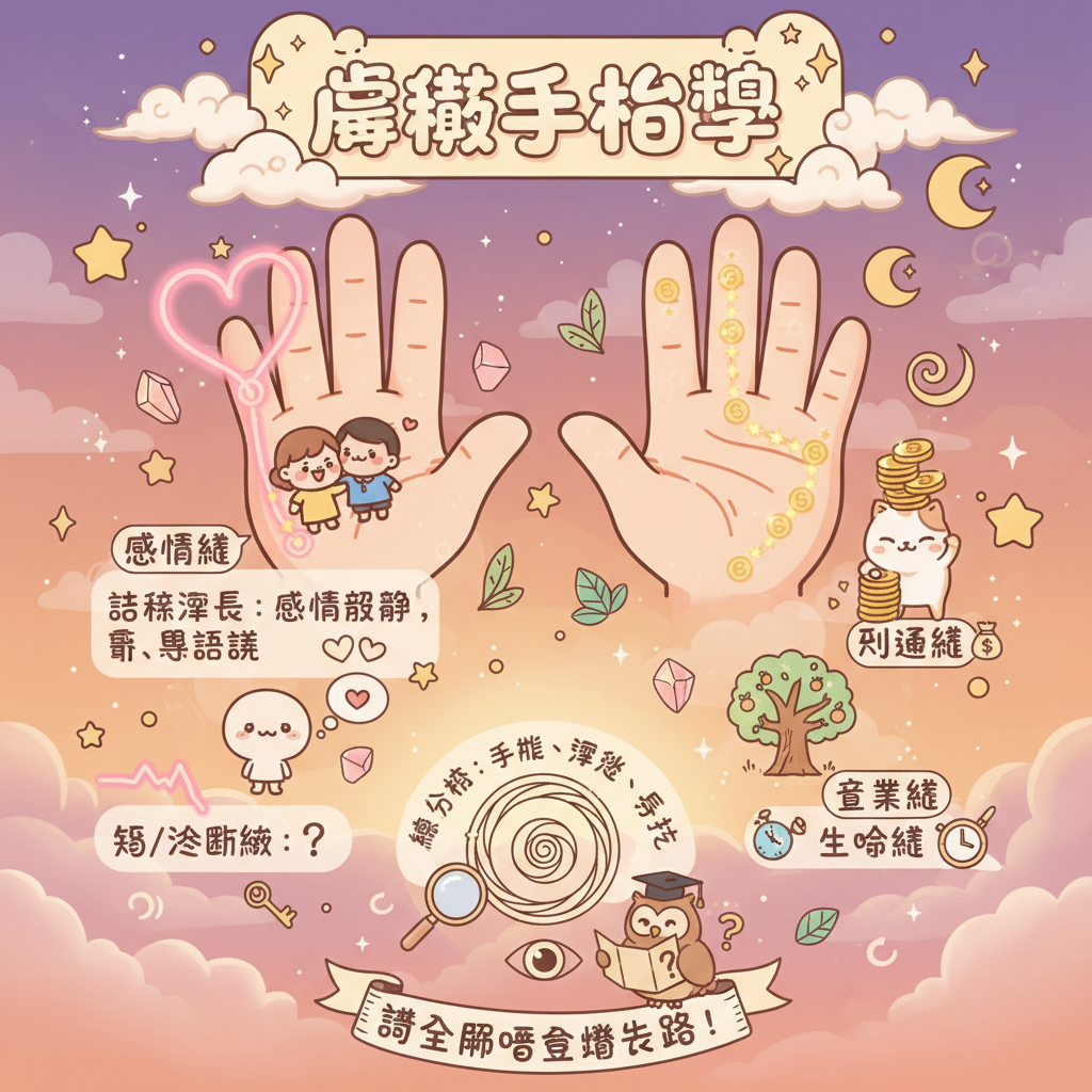 感情線命運線命運掌相占卜易經相術事業線斷掌婚姻線看手相男左女右運勢預測感情運勢手相分析掌紋分析事業線事業發展左右手分析人生解讀