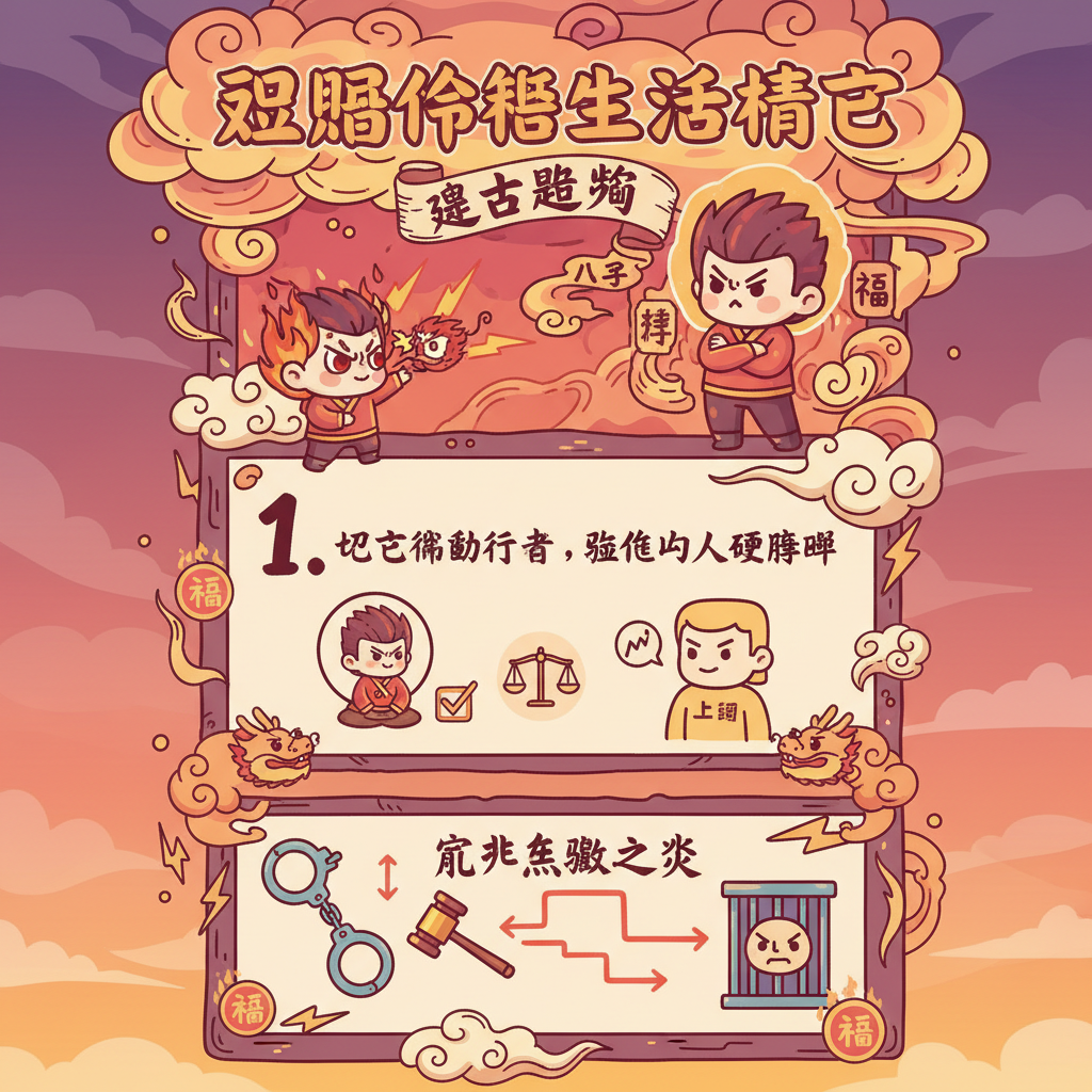 天干地支用神忌神五行生剋大運玄學劫財命理學七殺十神破格魁罡神煞影響吉凶判斷性格特徵命理案例分析運勢影響人際關係官非牢獄之災命理分析婚姻影響