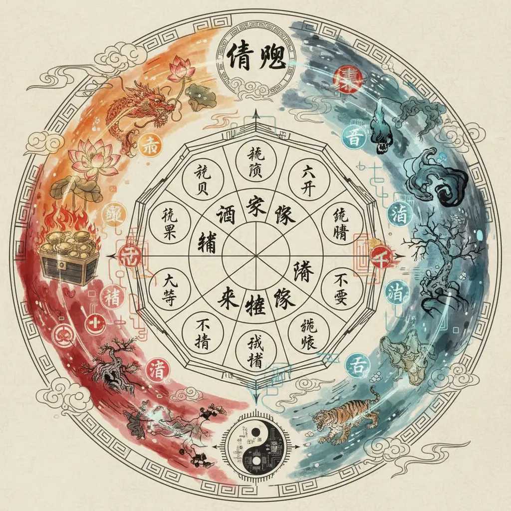 命盤喜忌 - 八字