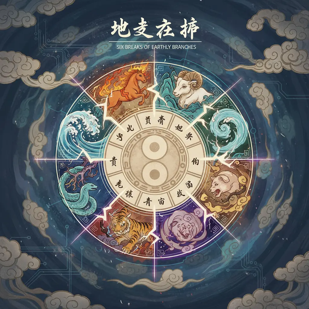 地支六破 - 地支六破