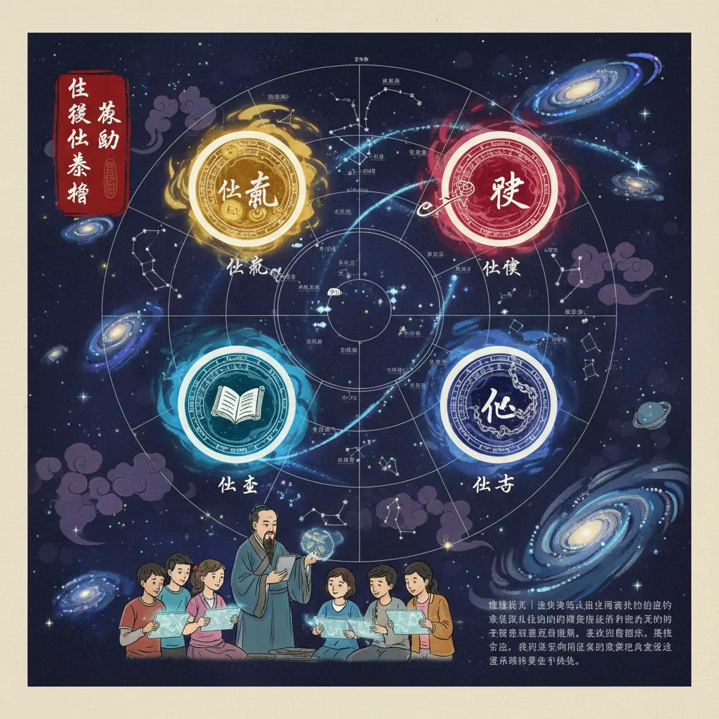 紫微鬥數教學 - 四化星