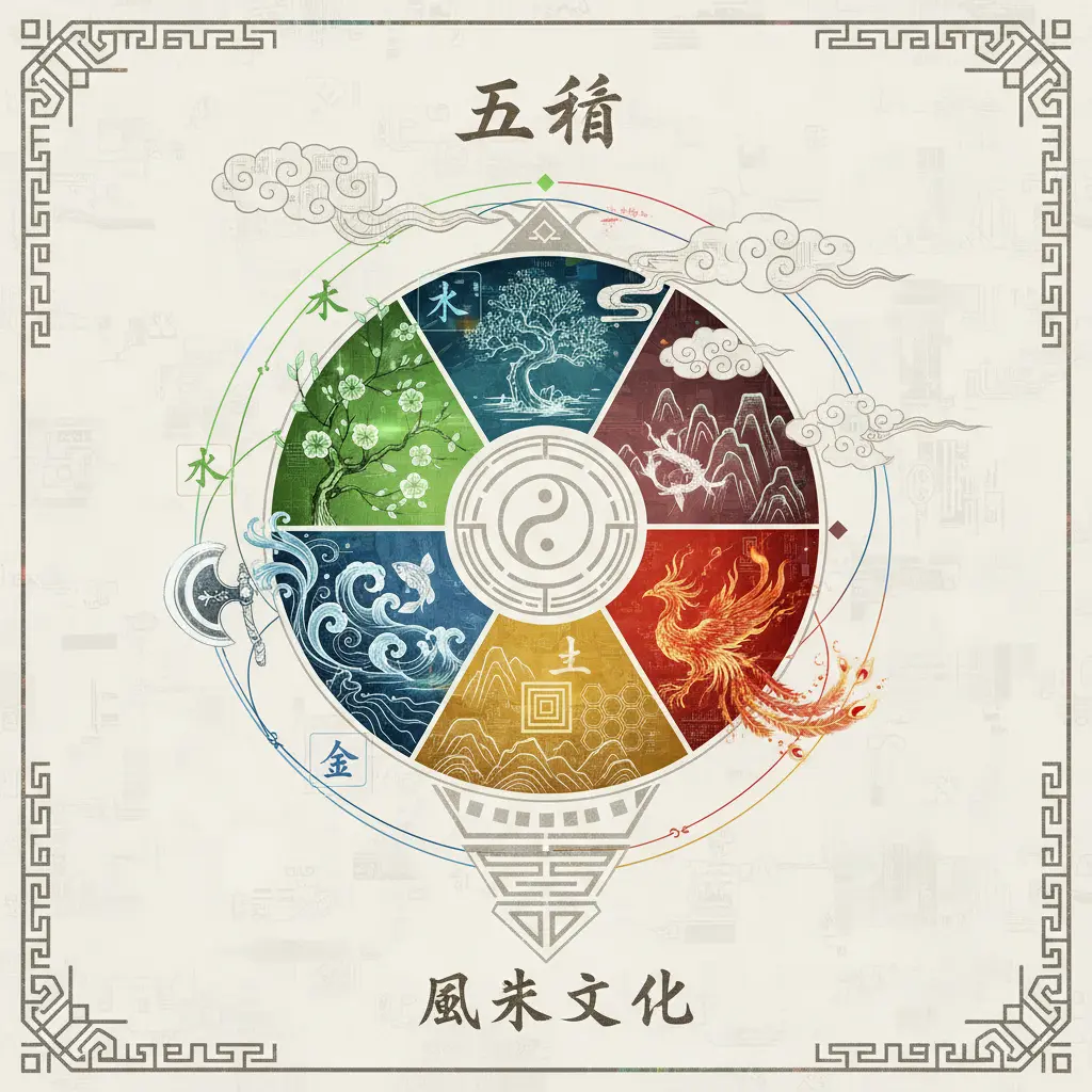 風水文化 - 五行