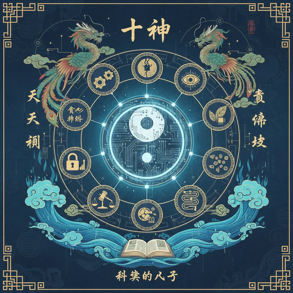 科學的八字 - 十神