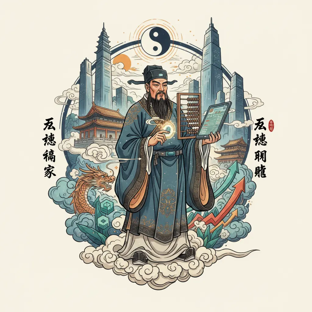 鄭勤龍 - 玄學金融家