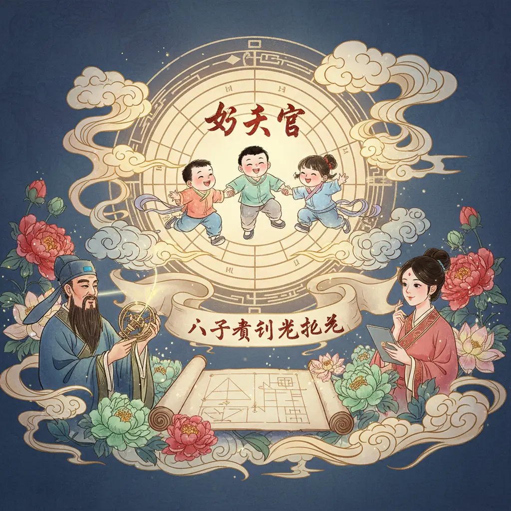 八字看幾個孩子 - 子女宮