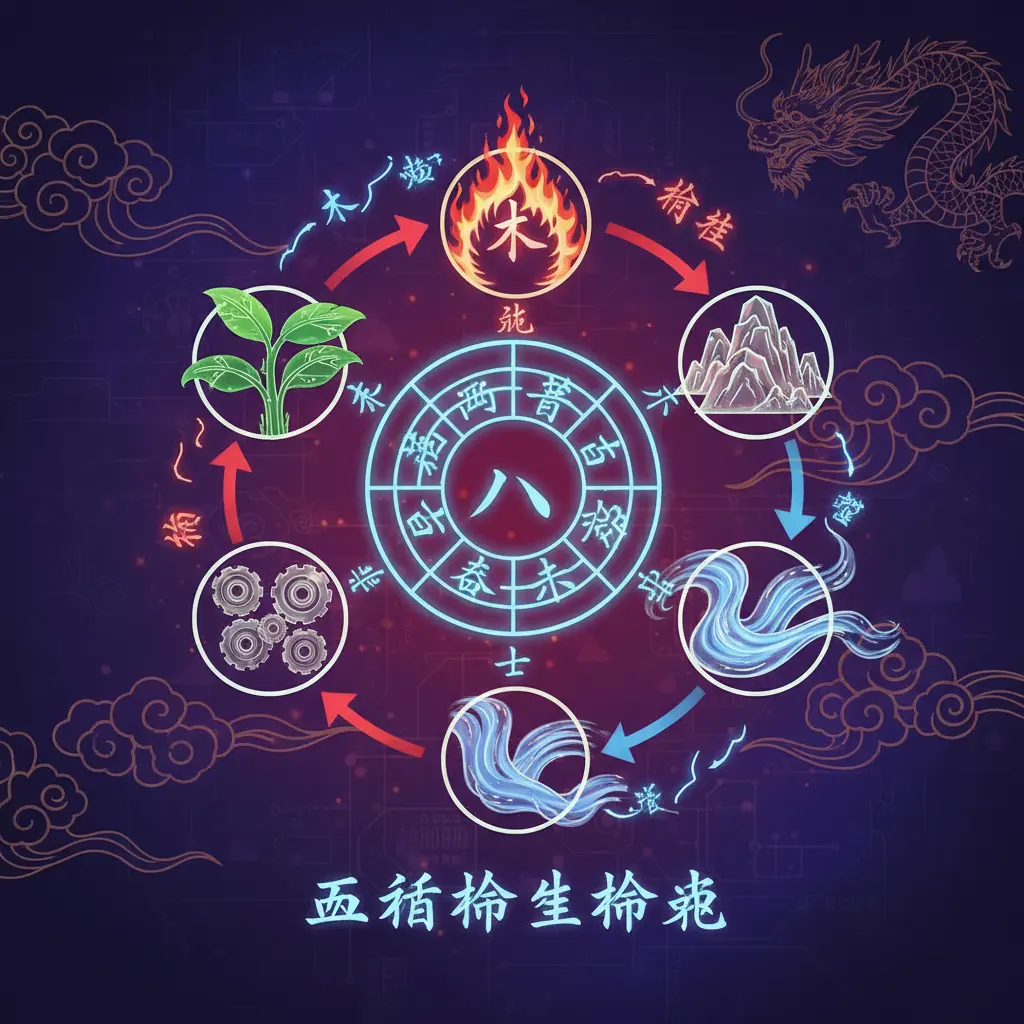 五行相生相剋 - 五行八卦