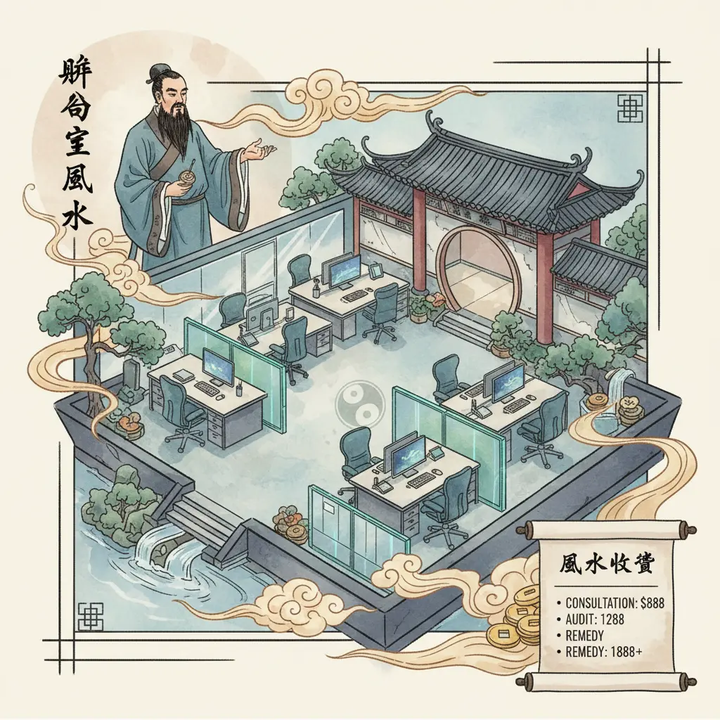 風水收費 - 辦公室風水