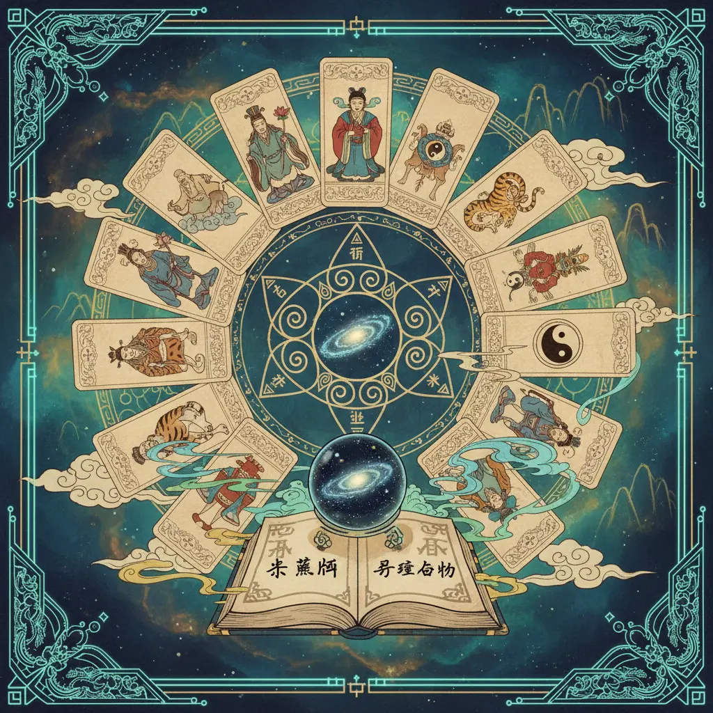 易經占卜 - 塔羅牌