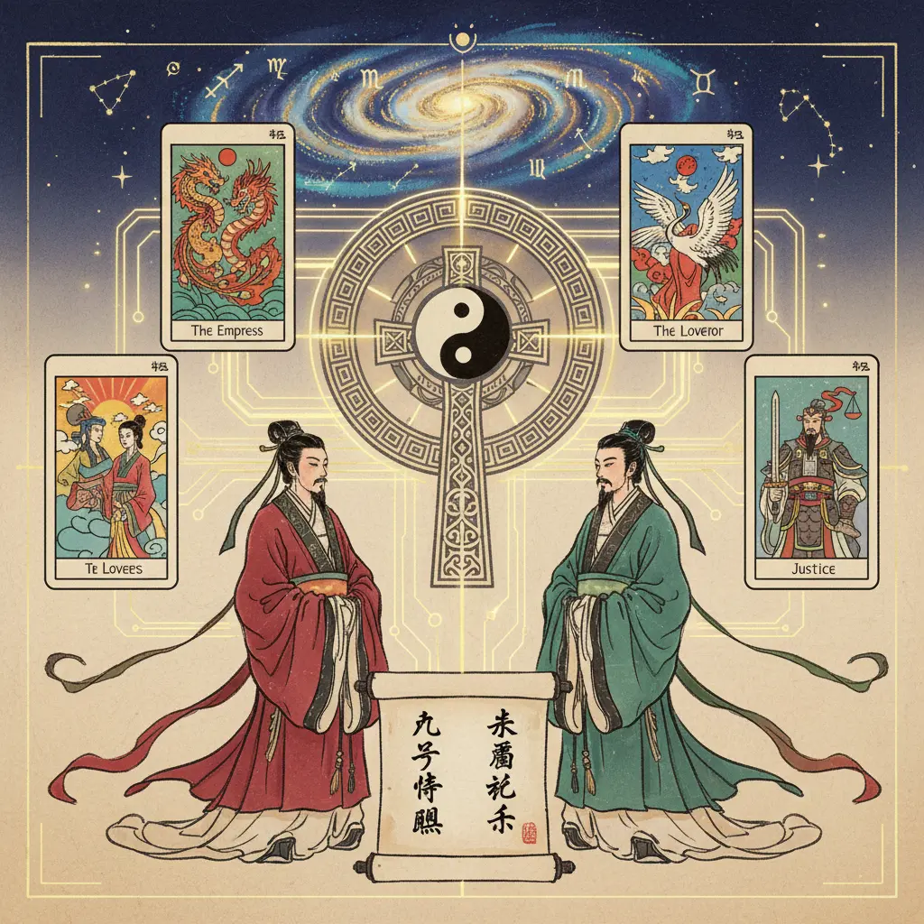 八字配對 - 塔羅牌