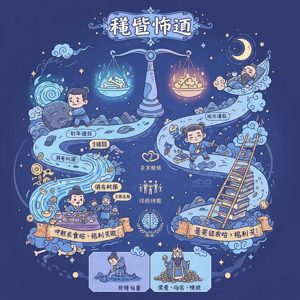 命格骨重與人生運勢的詮釋範例