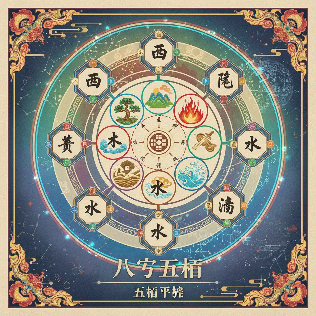 五行平衡 - 八字五行