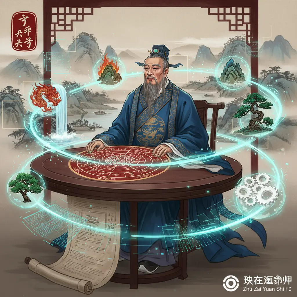 朱在淵師傅 - 子平八字