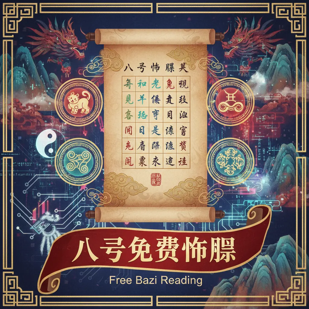 八字免費命盤 - 八字命盤