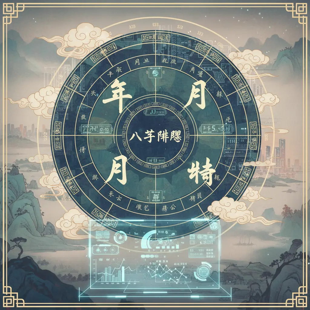 八字盤 - 八字排盤