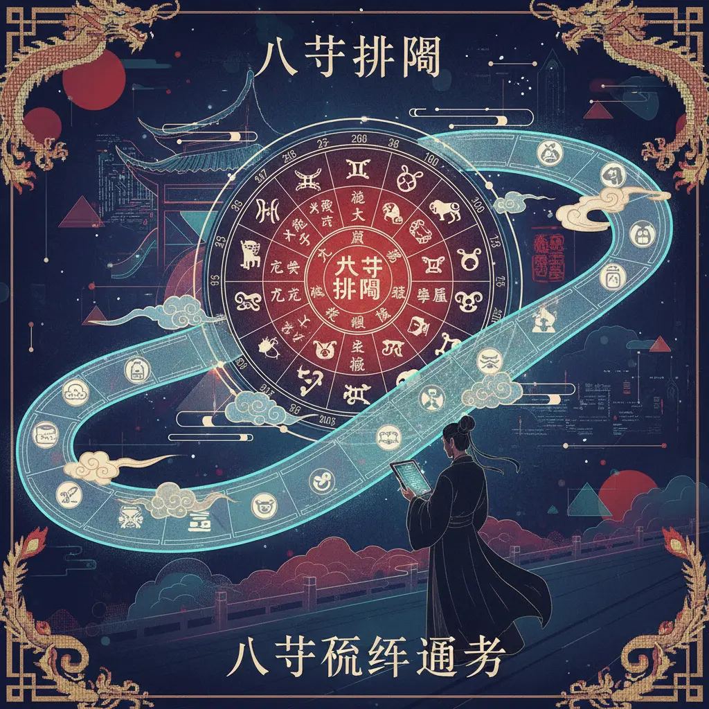 八字流年運勢 - 八字排盤