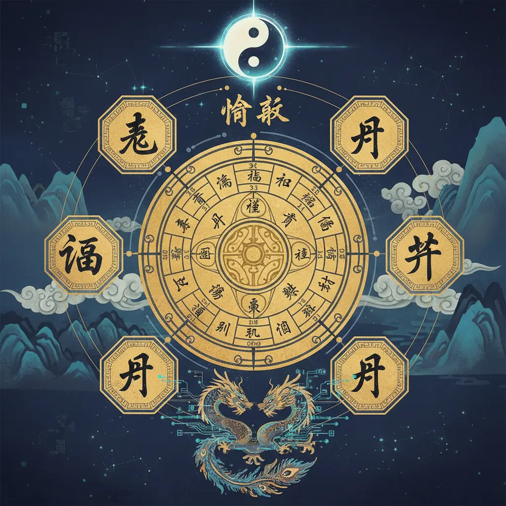 fate 八字 - 命盤