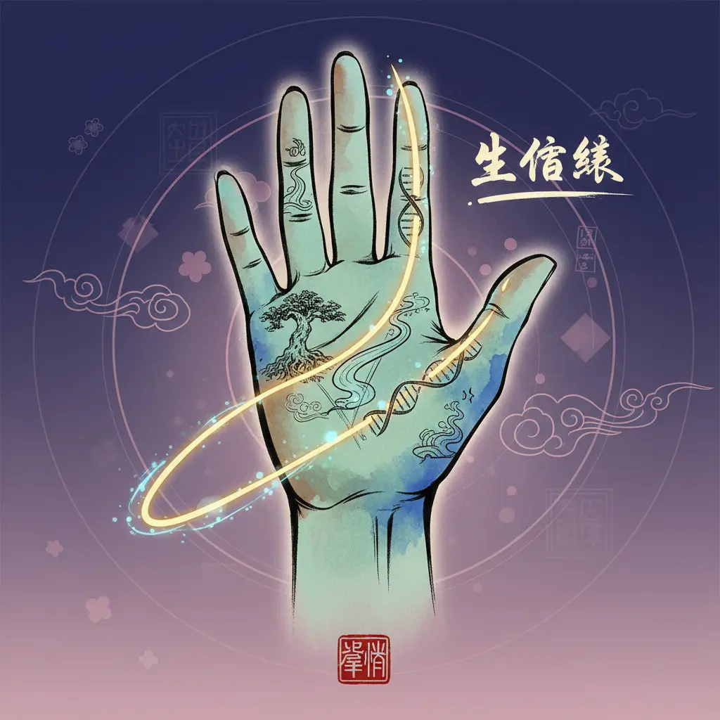 掌相 - 生命線