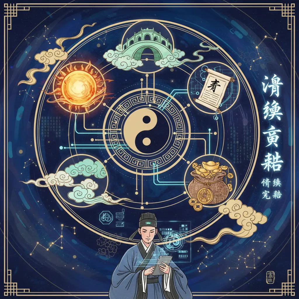 命盤格局 - 陽樑昌祿格