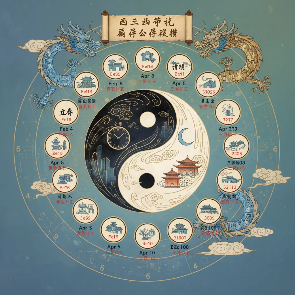 農曆公曆轉換 - 二十四節氣