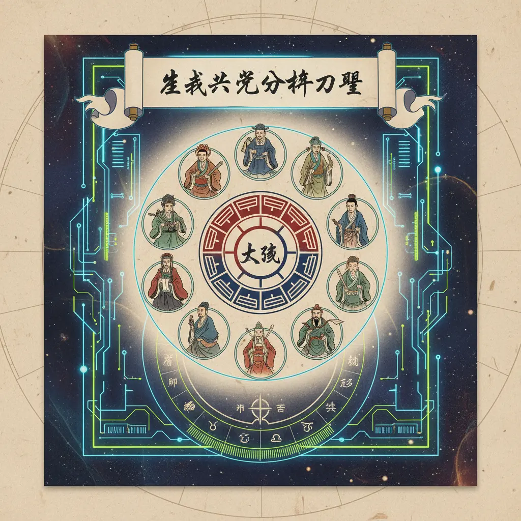 生辰八字工具 - 十神