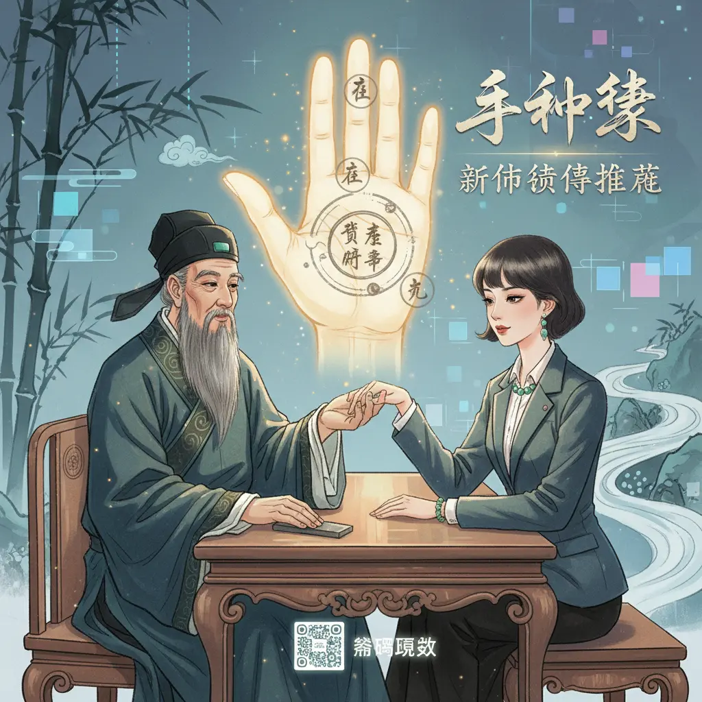 算命師傅推薦 - 手相學