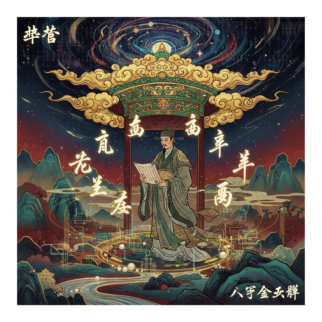 八字金玉賦 - 華蓋